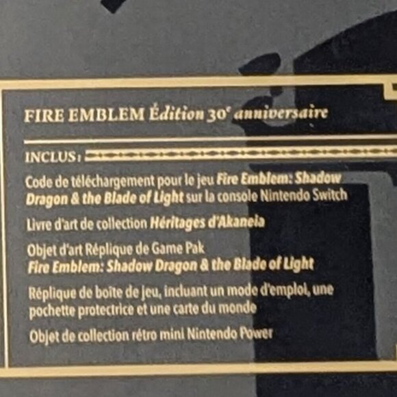 NWT Fire Emblem 30th Anniversary Edition Nintendo Switch NEW FACTORY SEALED - Picture 8 of 10